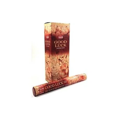HEM Good Luck 9″ Incense Sticks – Hex Box (20g)