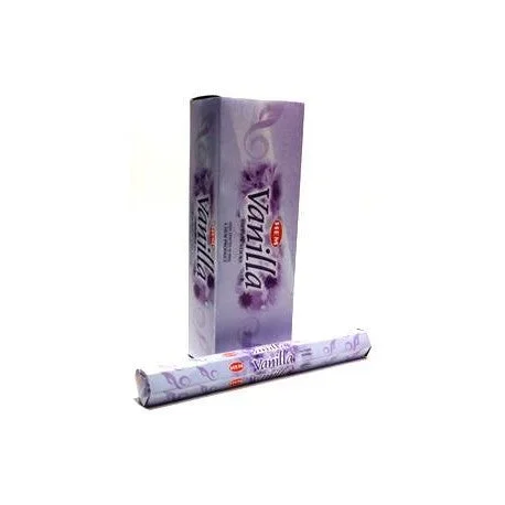 HEM Vanilla 9″ Incense Sticks – Hex Box (20g)