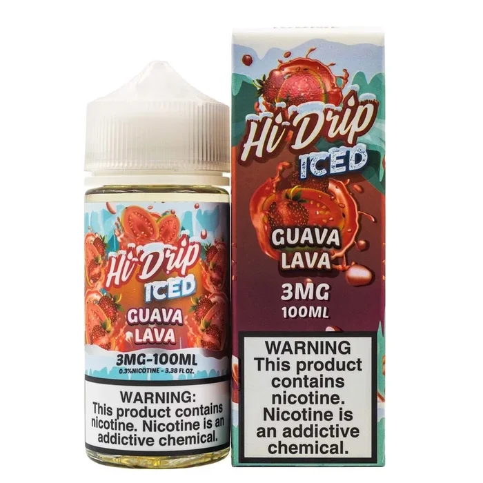 HI DRIP – GUAVA LAVA ICED – 100ML