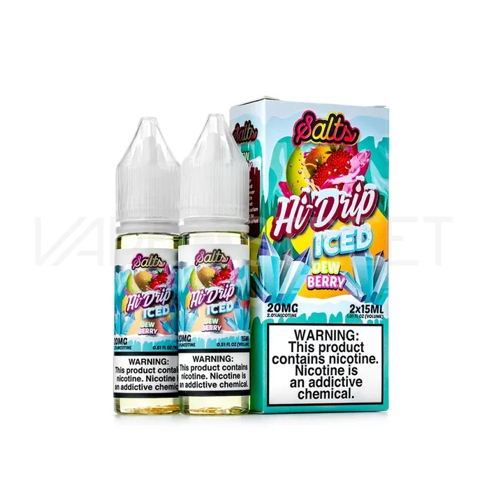 Hi-Drip Salts Dew Berry Iced (15ml x 2)
