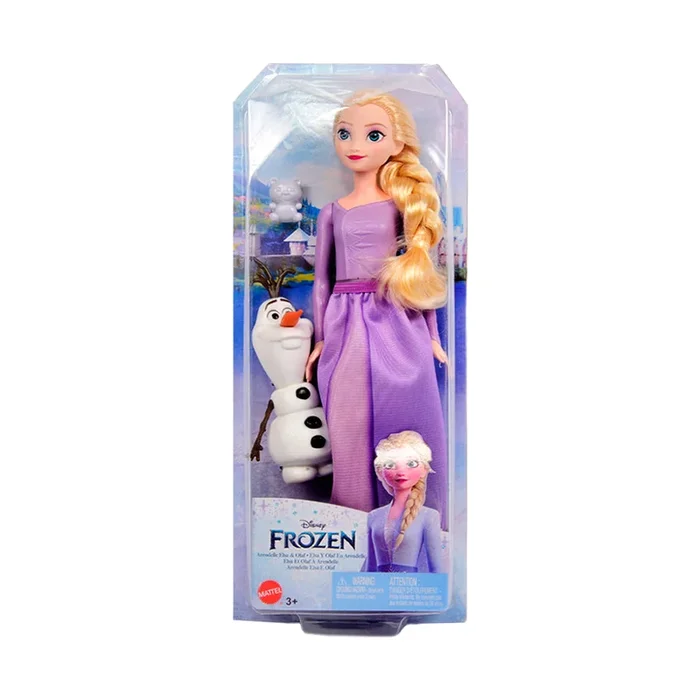 HLW67 DISNEY FROZEN DOLL ELSA & OLAF A.I