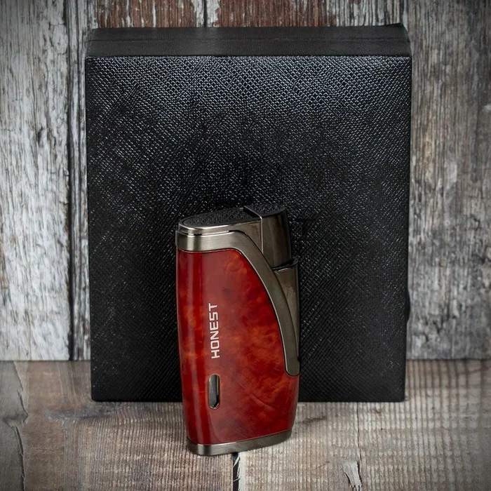 Honest Neath Cigar Lighter – Burlwood