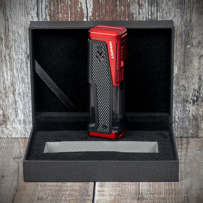 Honest Shakespeare Cigar Lighter – Red/Black