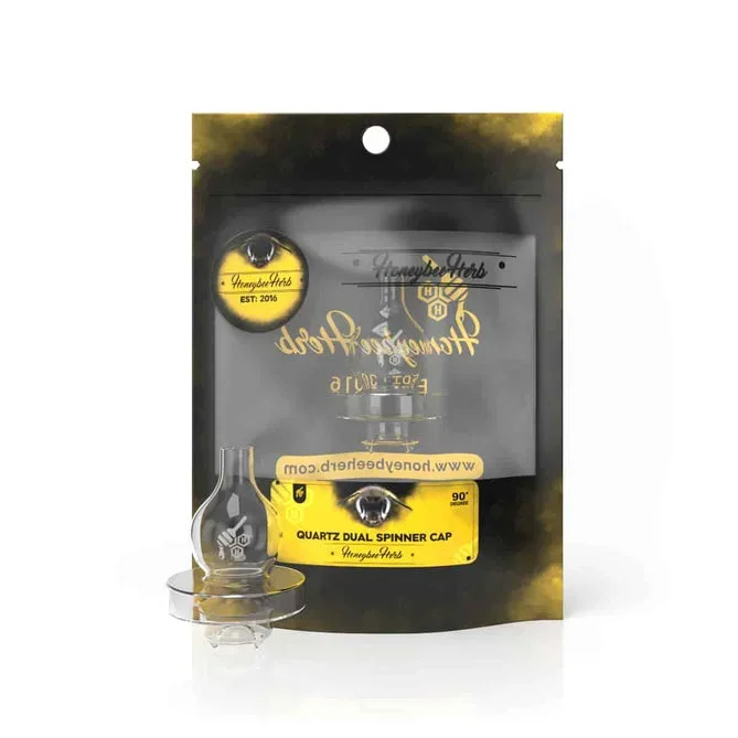 Honeybee Herb – Quartz Dual Spinner Carb Cap