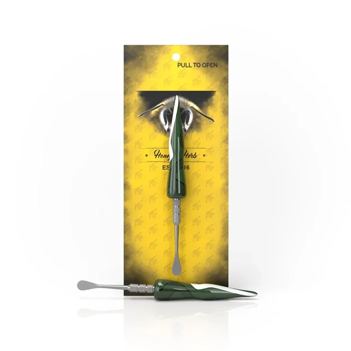 Honeybee herb Swirl Tide Dab Tool