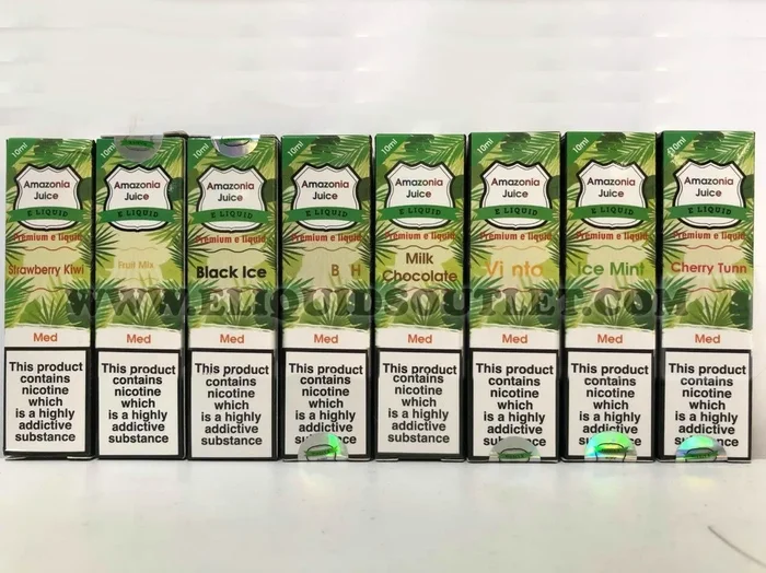 ICE MINT E LIQUID BY AMAZONIA JUICE 10ML 50VG
