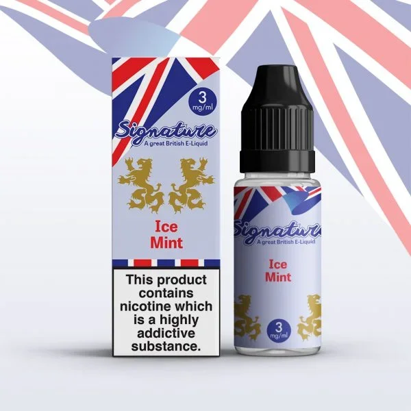 ICE MINT E LIQUID BY SIGNATURE 10ML
