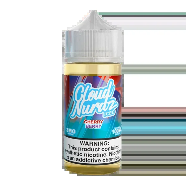 Iced Cherry Berry Cloud Nurdz eJuice