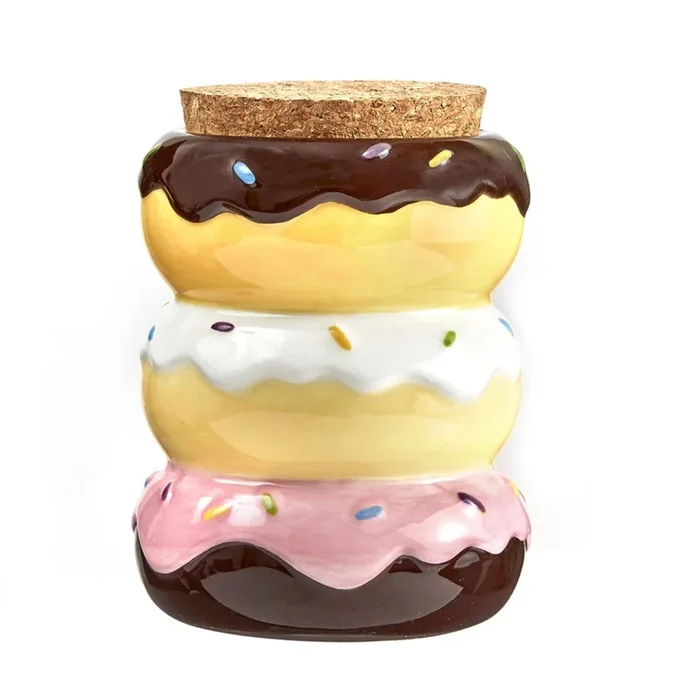 Iced Donut Stash Jar – 4in