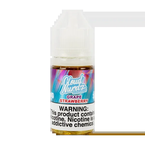 Iced Grape Strawberry Cloud Nurdz Salts