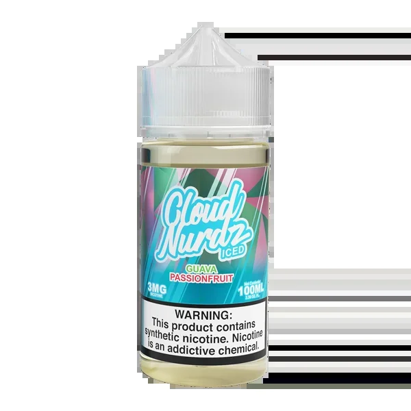 Iced Guava Passionfruit Cloud Nurdz eJuice