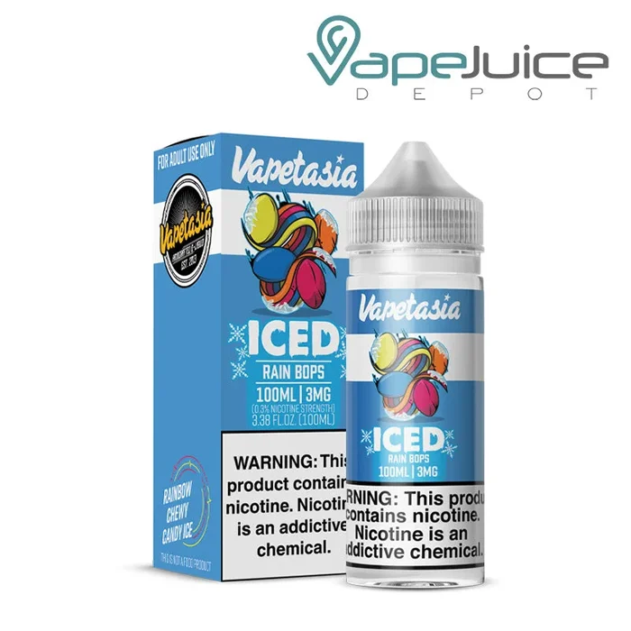 Iced Killer Sweets Rain Bops Vapetasia Synthetic 100ml