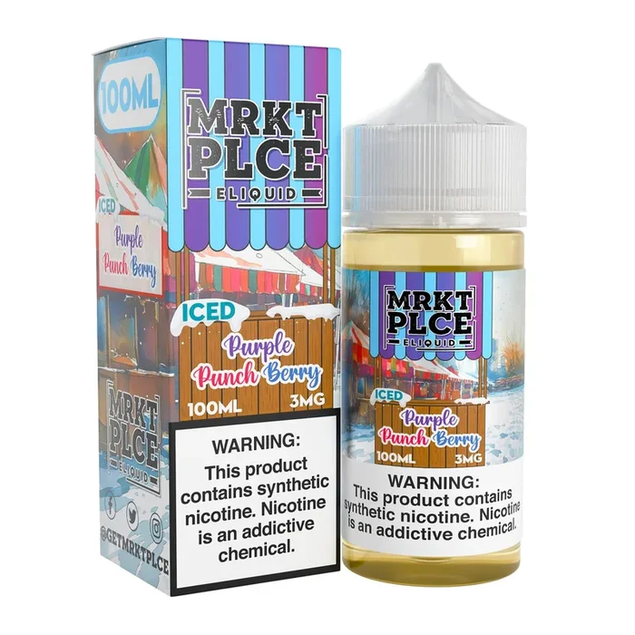 Iced Purple Punchberry MRKT PLCE 100ml