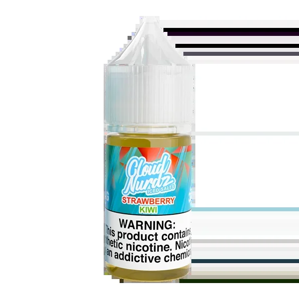 Iced Strawberry Kiwi Cloud Nurdz Salts 30ml