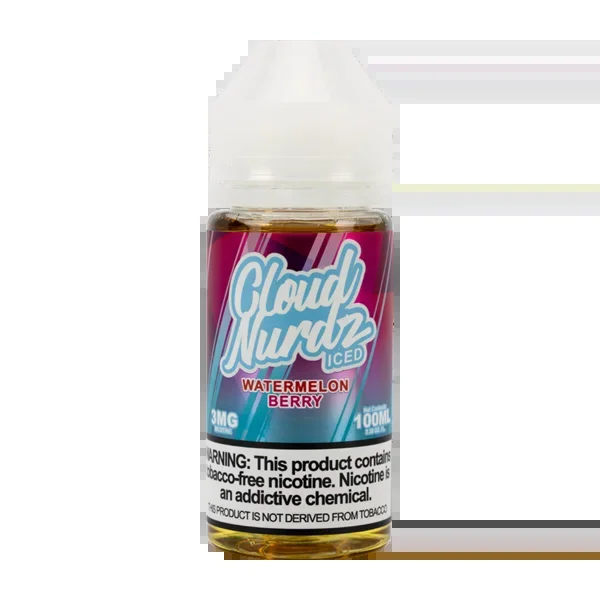 Iced Watermelon Berry Cloud Nurdz eJuice