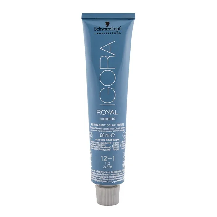 IGORA HAIR COLOR 12-1 SPECIAL BLONDE SILVER 60ML