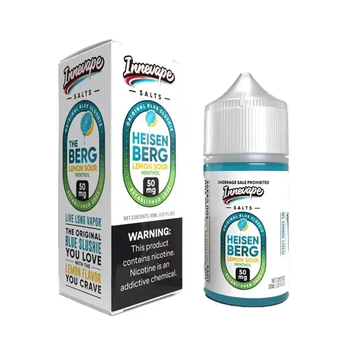 Innevape Salts – Heisenberg Lemon Sour Menthol – 30ML E-Liquid