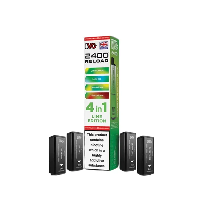 IVG 2400 Lime Edition Reload Pods