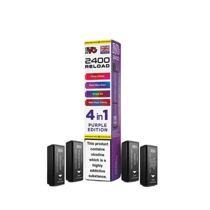 IVG 2400 Purple Edition Reload Pods