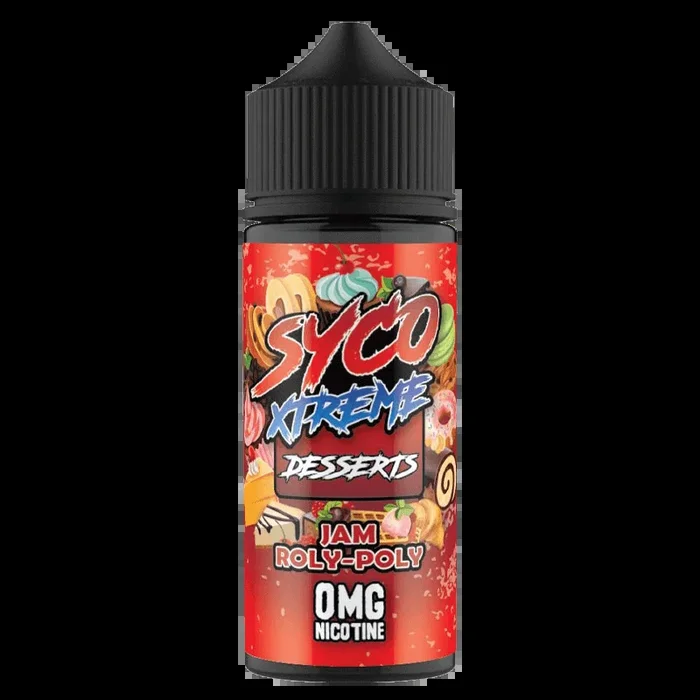 JAM ROLY POLY E LIQUID BY SYCO XTREME DESSERTS 100ML 80VG