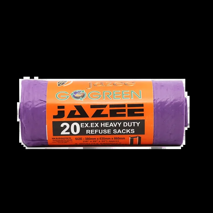 JAZEE SACKS 20 EXTRA HEAVY DUTY 20 PACK