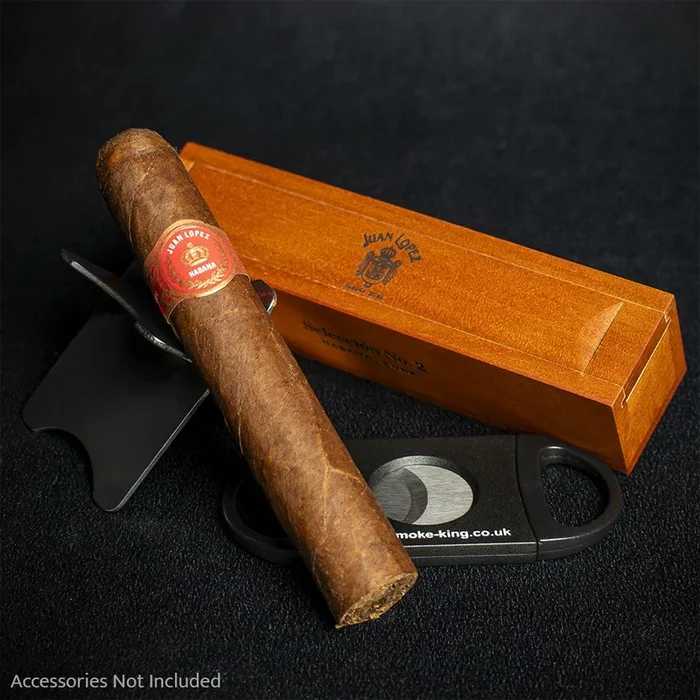 Juan Lopez Seleccion No.2 Cuban Cigar Wooden Gift Box – Single