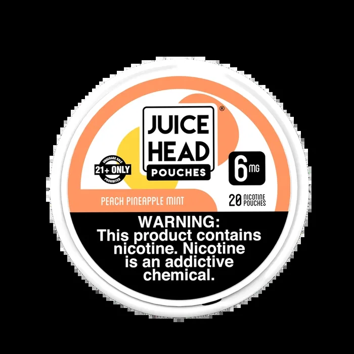 JUICE HEAD POUCHES – Peach Pineapple Mint