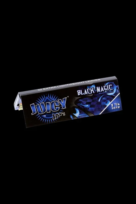 Juicy Jay’s 1 1/4 Black Magic Rolling Papers