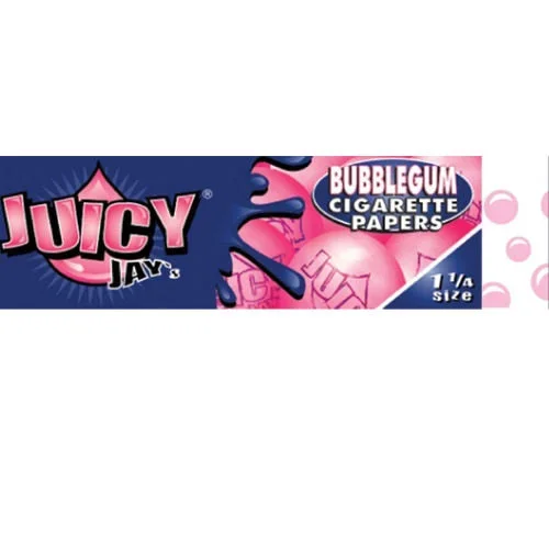 Juicy Jay’s 1 1/4 Bubble Gum Flavoured Papers