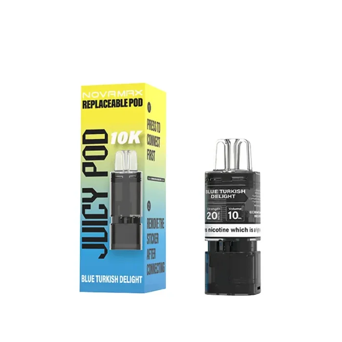 Juicy Pod Novamax 10K Mr Blue Refill Pods