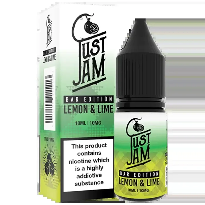 Just Jam Lemon Lime Bar Edition Nic Salt 10ml
