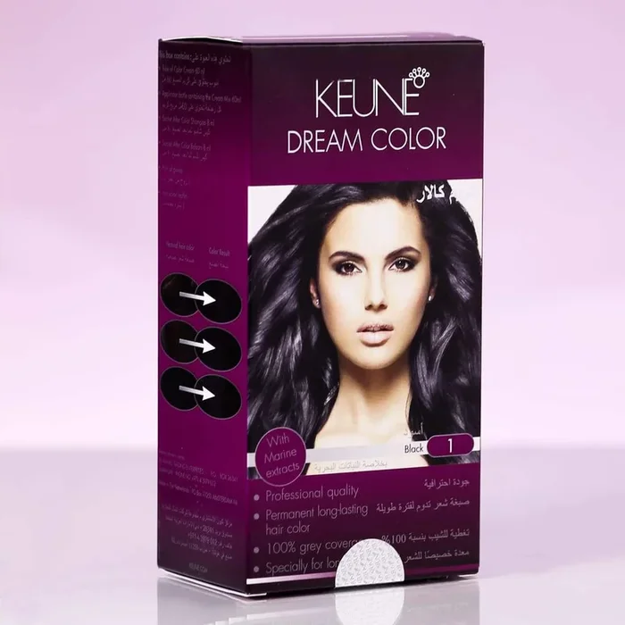 KEUNE DREAM COLOR BLACK NO1 60 ML