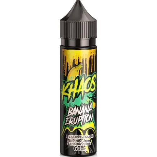 KHAOS by Alchemist Labs E-Juice – Banana Eruption