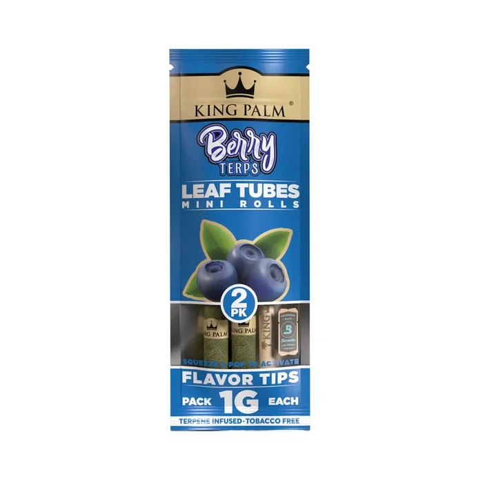 King Palm Leaf Tube Mini Rolls – 2ct