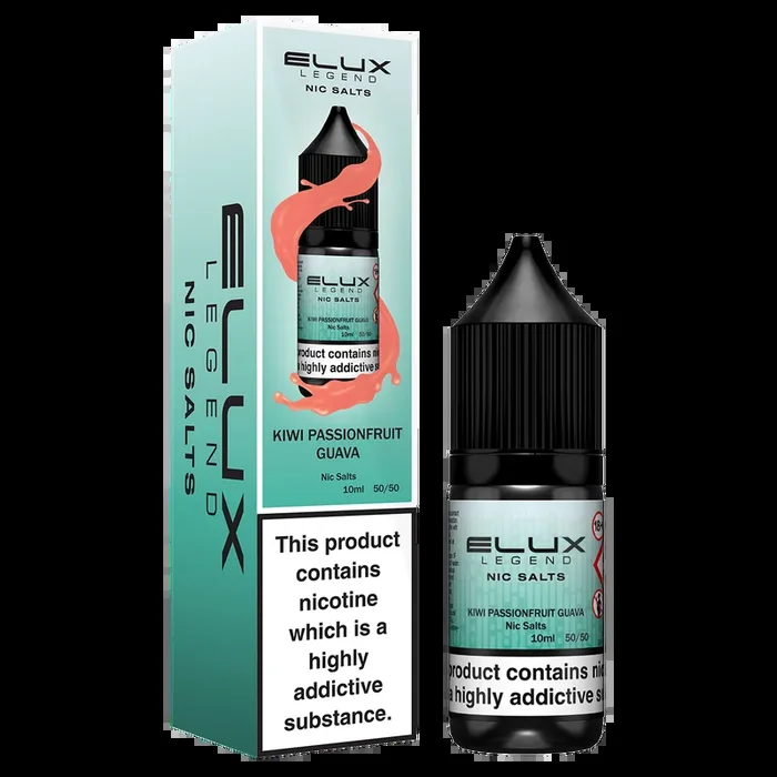 Kiwi Passionfruit Guava Nic Salt by Elux 10ml