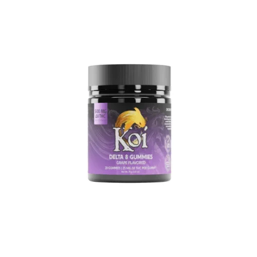 Koi – Delta 8 – Gummies – Grape 20pcs 500mg