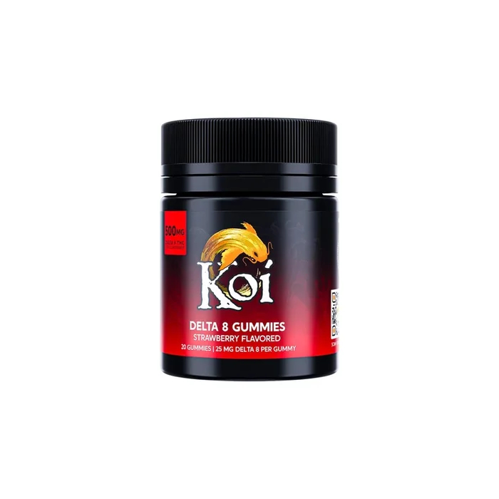 Koi Delta 8 Strawberry Gummies – 500mg