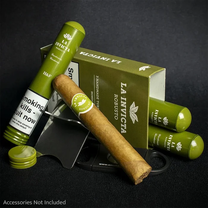 La Invicta Honduran Tubos Robusto Cigars – Pack of 3
