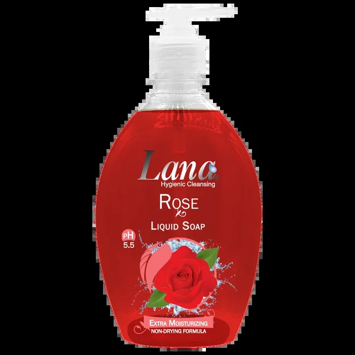 LANA LIQUID SOAP ROSE 500 ML