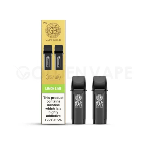 Lemon Lime Prefilled Pods By Gold Bar Reload