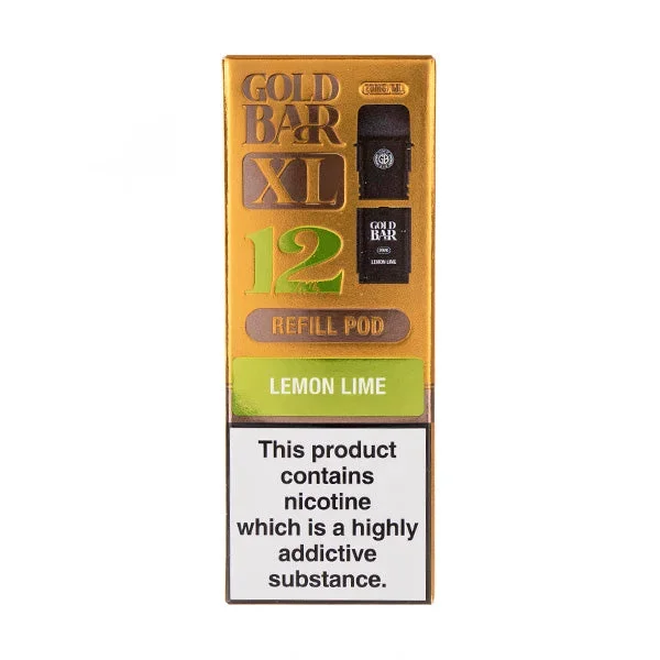 Lemon Lime XL Prefilled Pod + Refill by Gold Bar