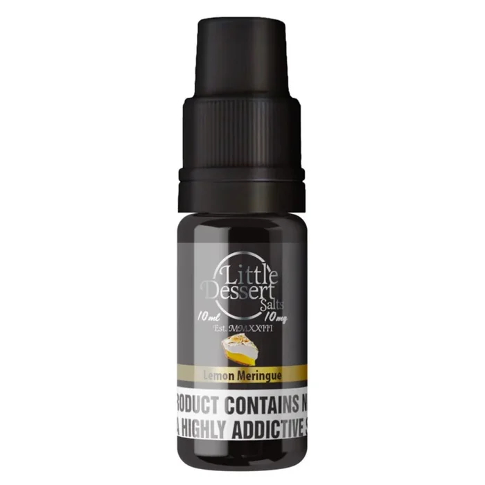 Lemon Meringue 10ml Nic Salt By Little Desserts