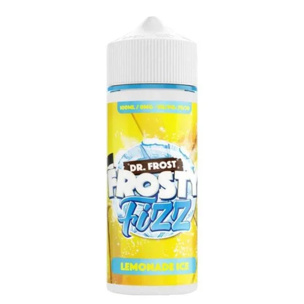 LEMONADE ICE E LIQUID BY DR FROST – FROSTY FIZZ 100ML 70VG
