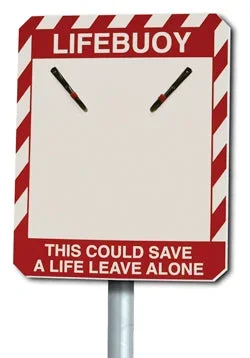 Lifebuoy Board for Post fixing