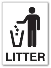 LITTER + symbol