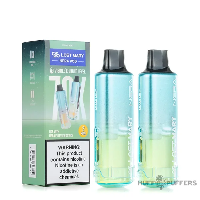 Lost Mary Nera Fullview Pods 5% Nicotine