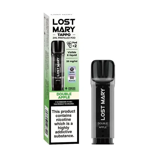 Lost Mary Tappo Prefilled Pod – Double Apple