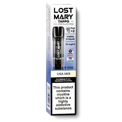 Lost Mary Tappo USA Mix Pods
