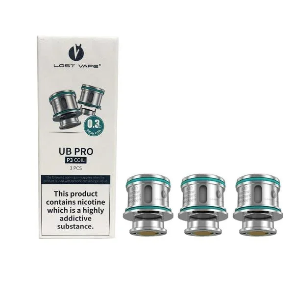 Lost Vape UB Pro Replacement Coils – Pack of 3