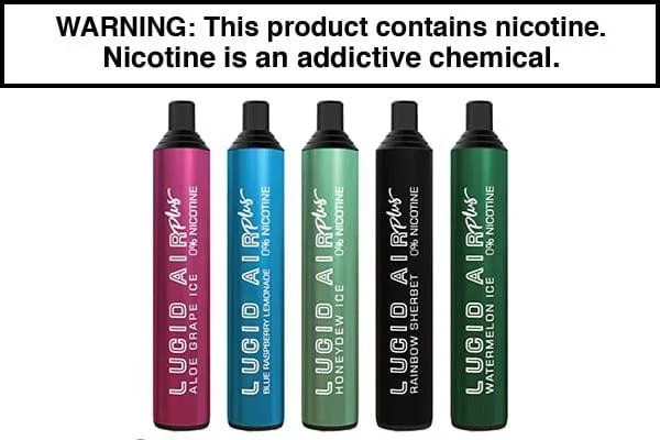 LUCID AIR PLUS MESH DISPOSABLE VAPE – 5000 PUFFS